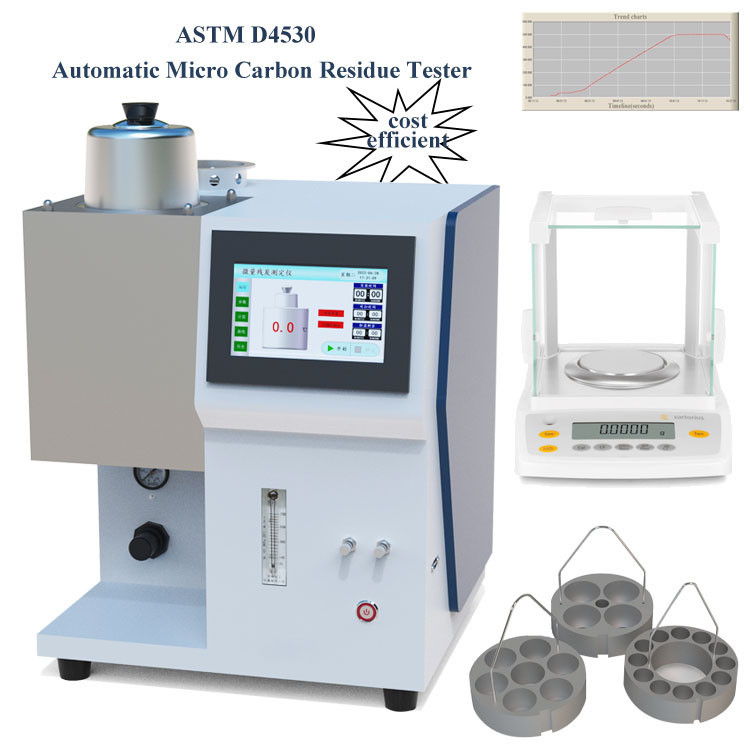 Aparelho de teste de resíduos de carbono ASTM D4530 (MCRT) por Micro Method com preço competitivo