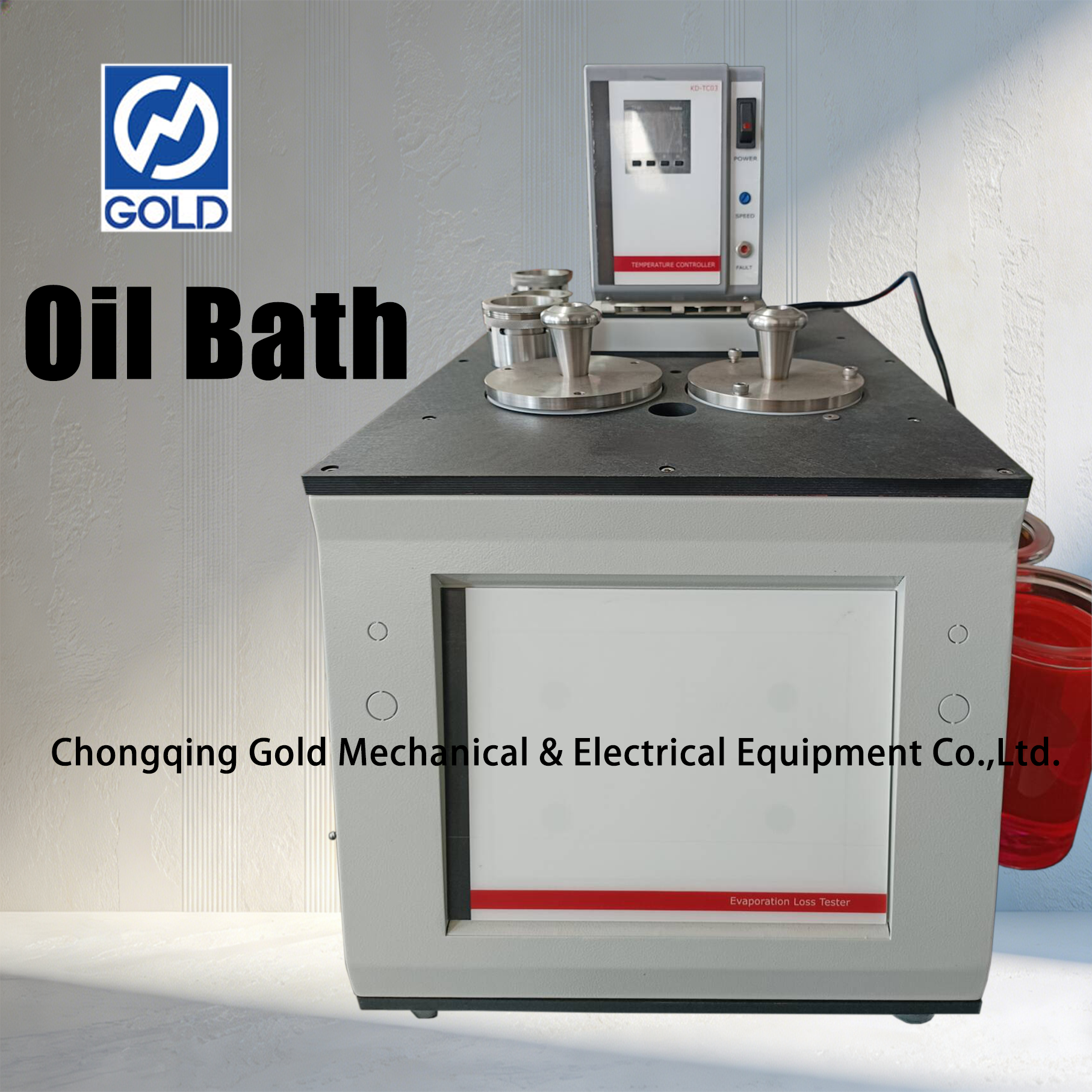 Testador de perda de evaporação ASTM D972 de graxas e óleos lubrificantes (banho de óleo)