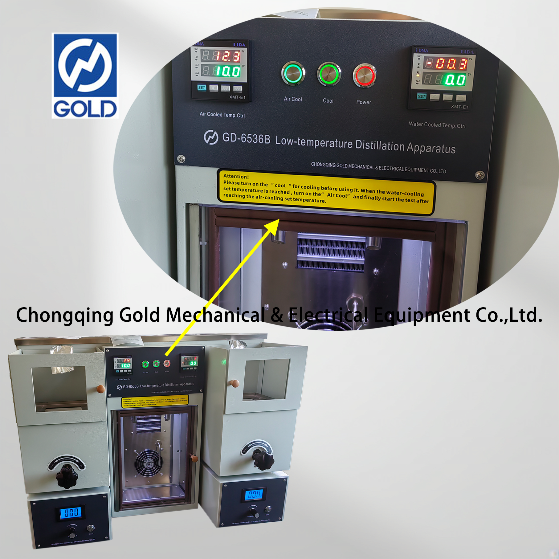 Aparelho de destila&ccedil;&atilde;o de baixa temperatura--3