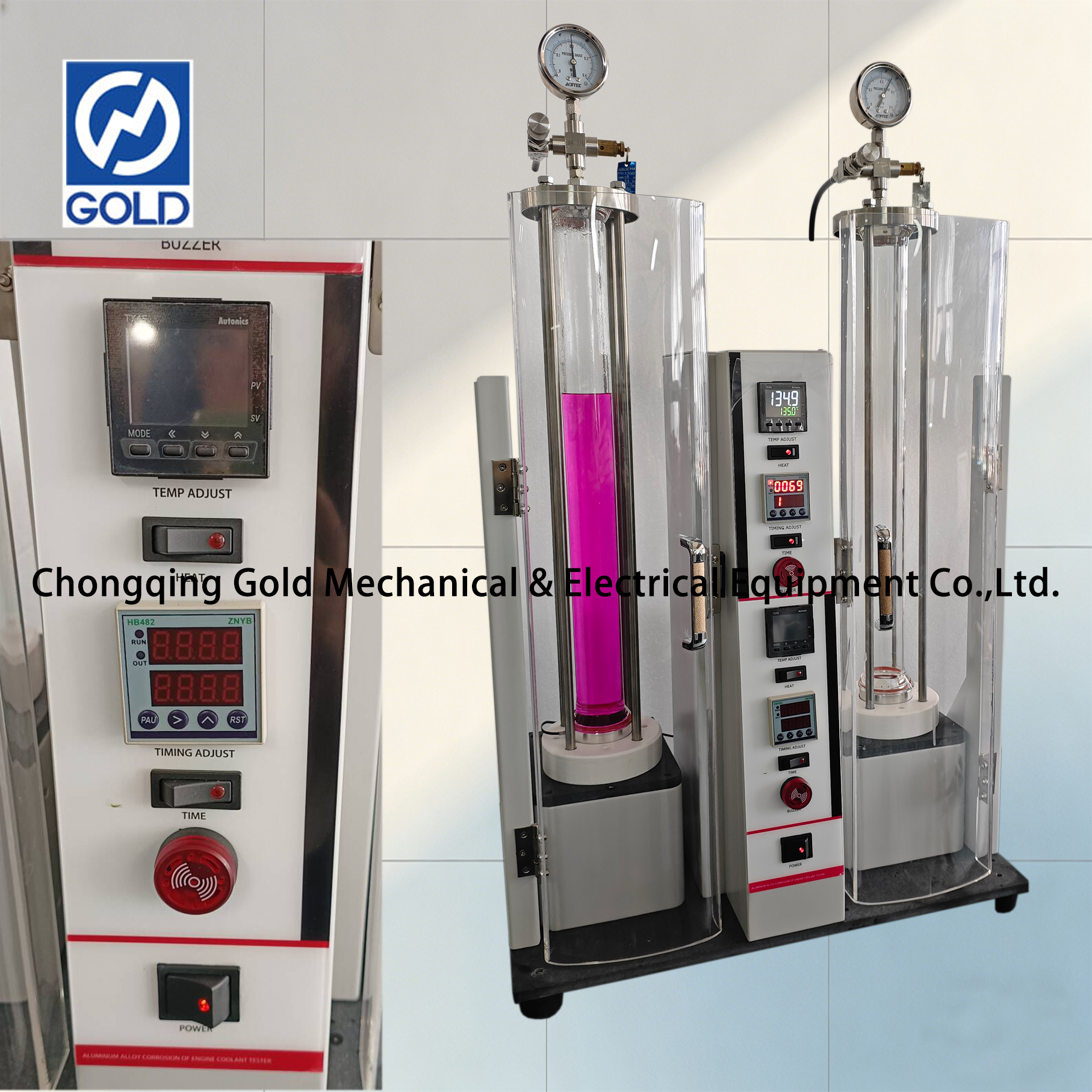 Testador de corrosão de liga de alumínio ASTM D4340 para líquido refrigerante do motor