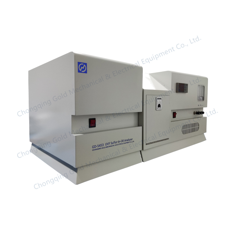 Analisador de enxofre de fluoresc&ecirc;ncia ultravioleta