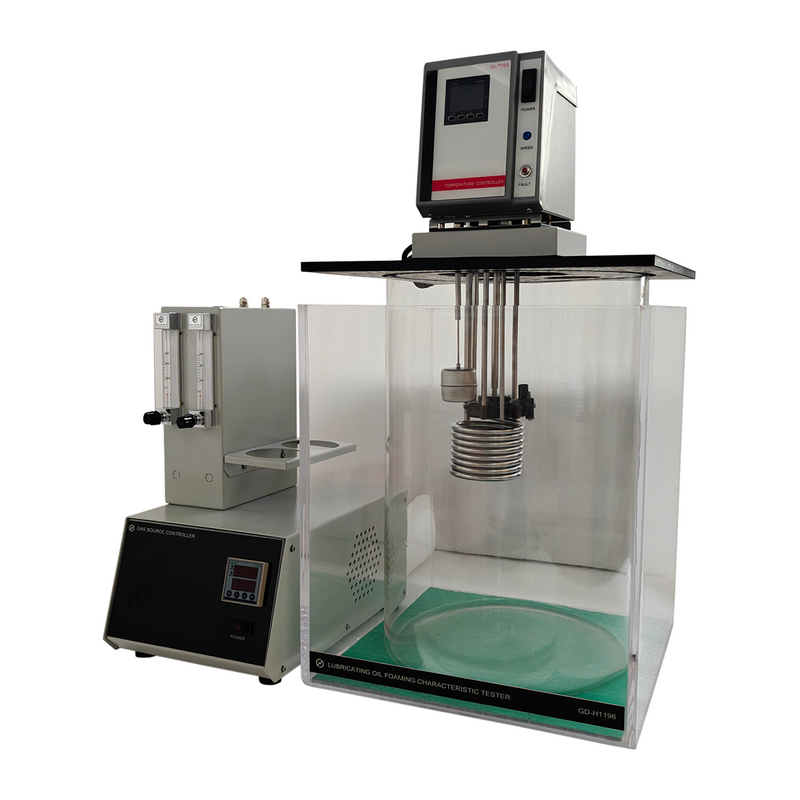 Testador de características de formação de espuma de óleo lubrificante ASTM D892