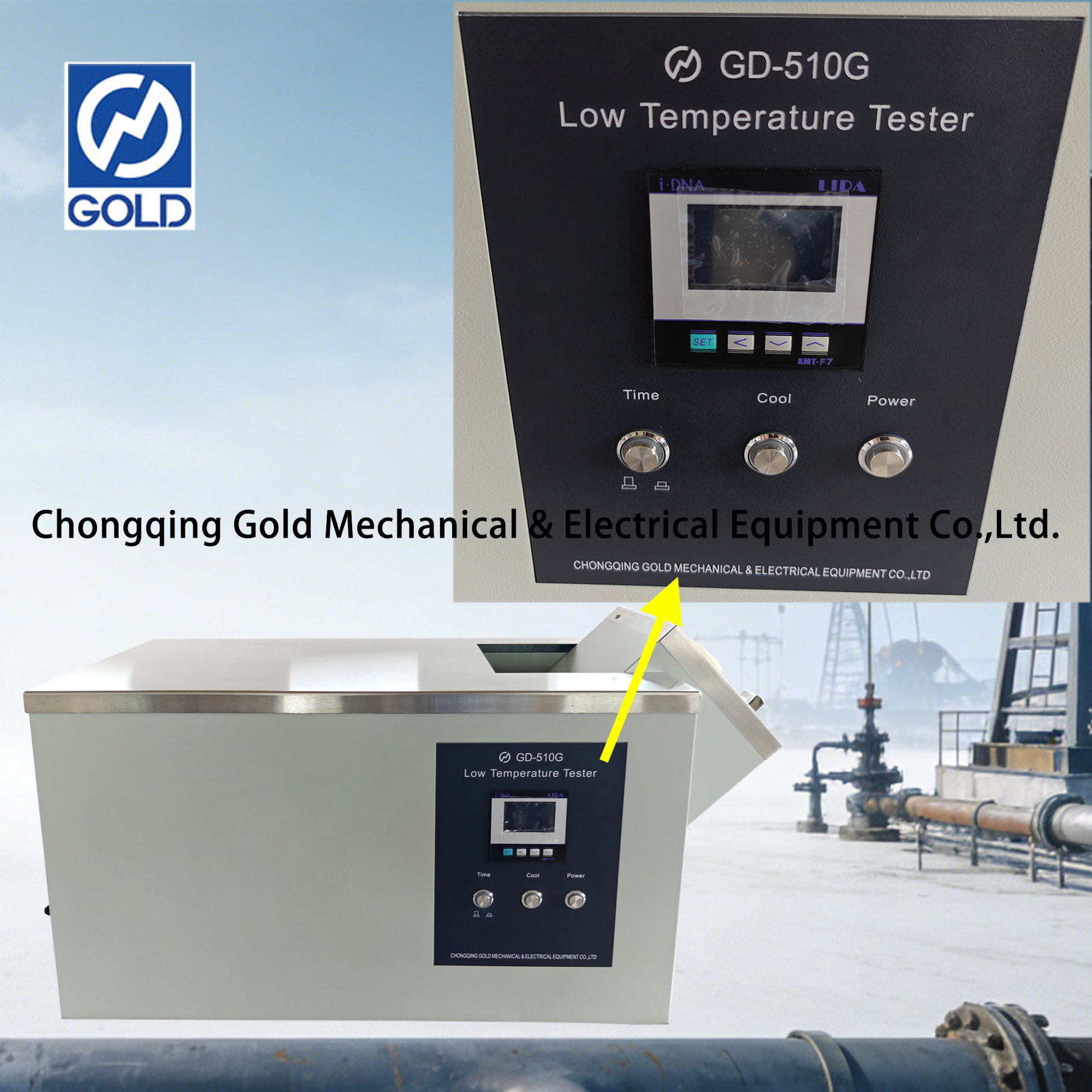 Testador de baixa temperatura ASTM D97 ASTM D2500
