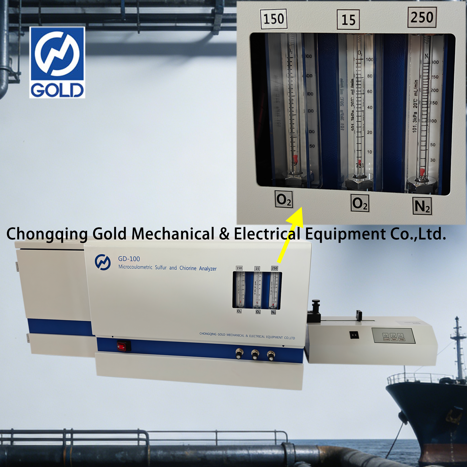 Analisador Microcoulom&eacute;trico de Enxofre e Cloro-1