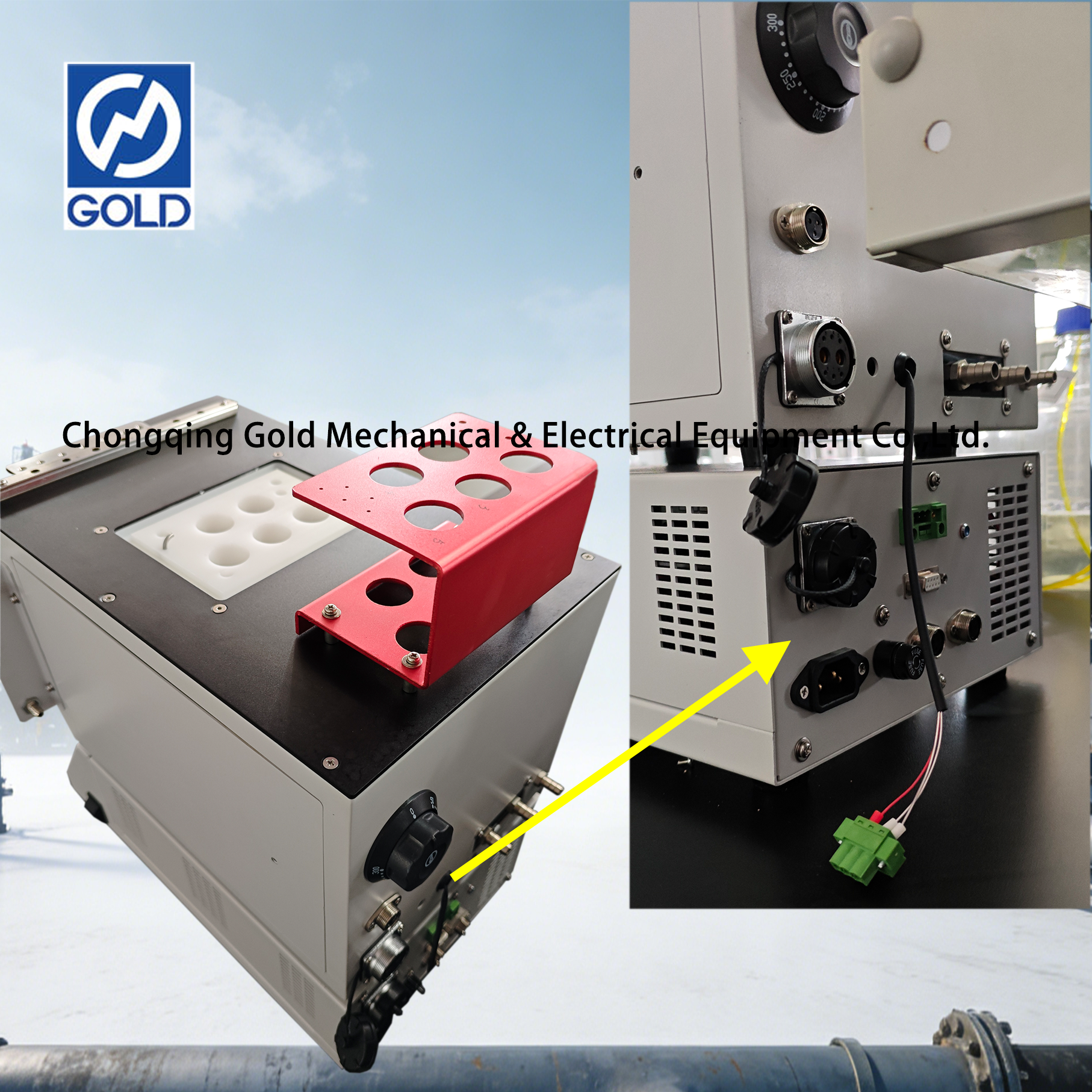 Testador de temperatura de bombeamento limítrofe ASTM D3829 de óleo de motor