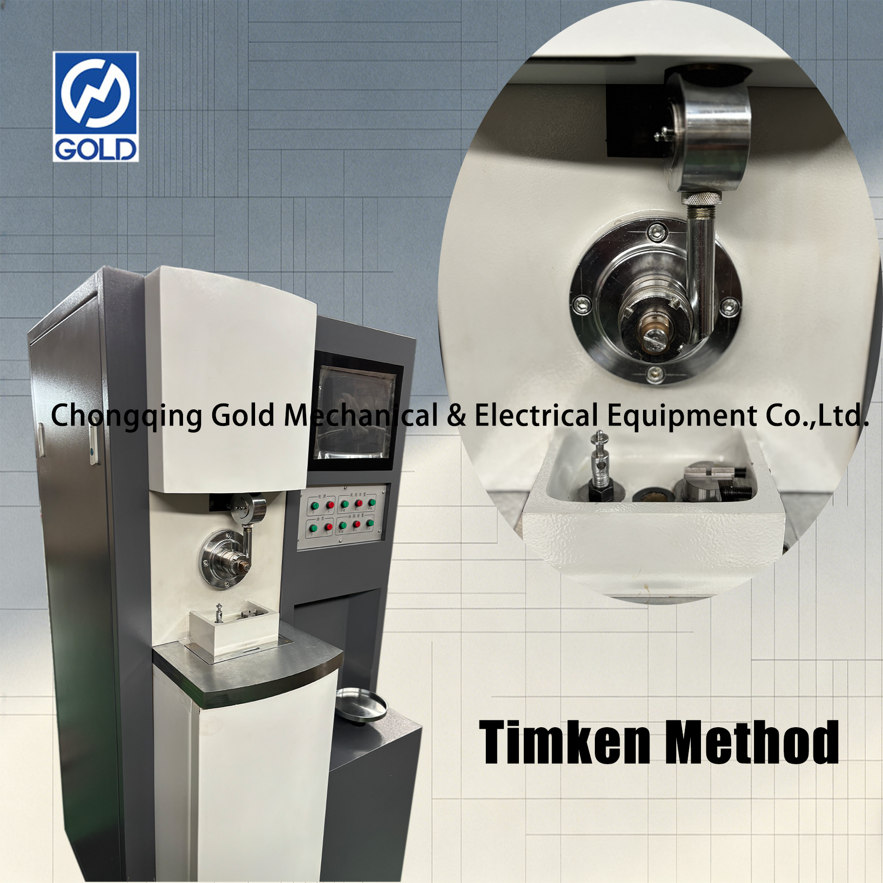 Máquina de teste ASTM D2782 Timken ASTM D2509